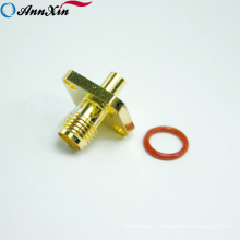 2018 SMA Male Female Flange RF Coaxial small electrical Connector